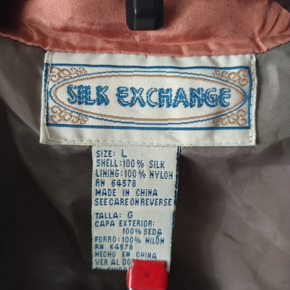 Vintage Silk Jacket - Picture 5 of 5